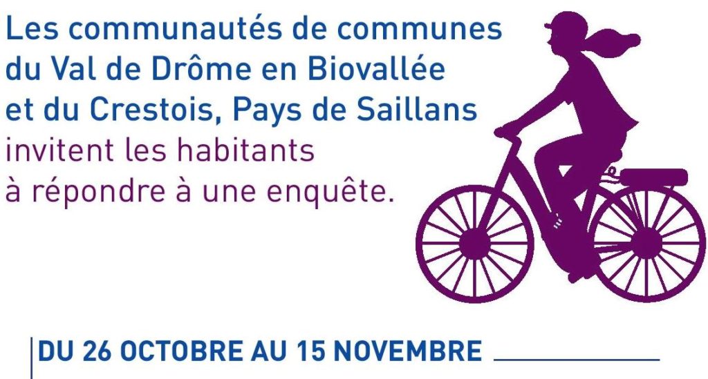 Une enquête pour améliorer l’usage du vélo dans les trajets quotidiens des habitants