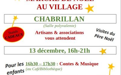 Marché  de Noël au village – Vendredi 13 Décembre 2024