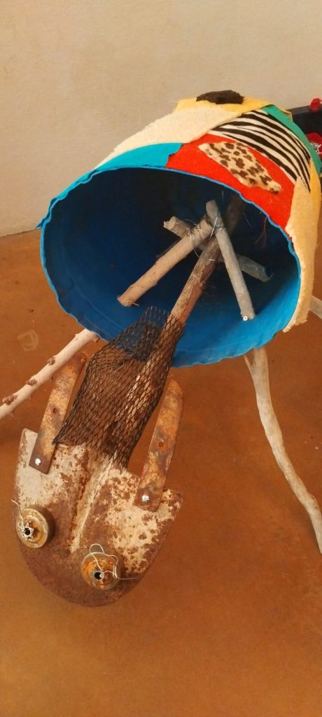 -Construction Chèvre EVS - assemblage