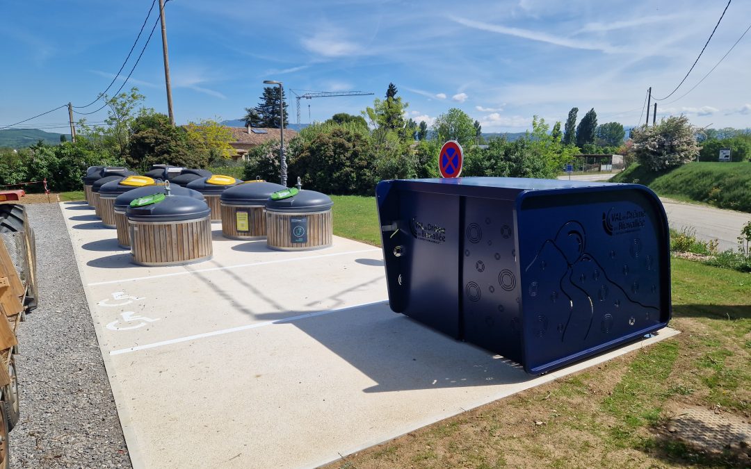 Une nouvelle cage à vélo disponible au stade