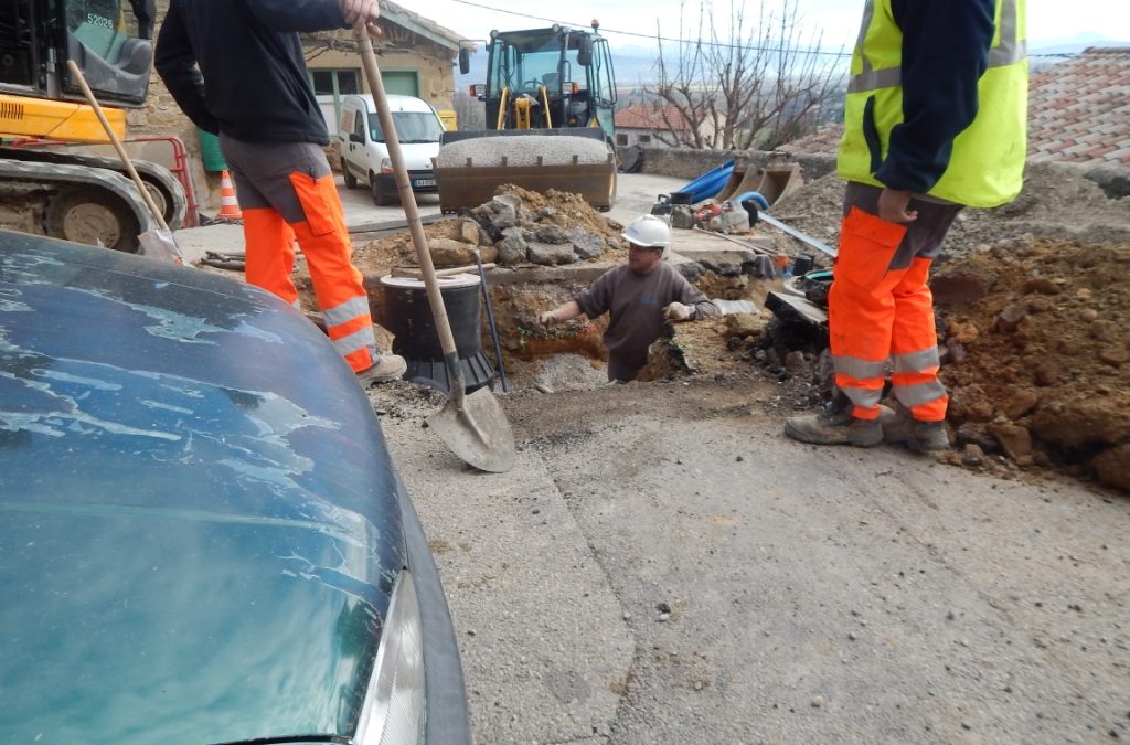 Les travaux d’assainissement